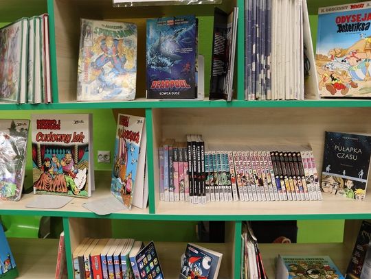 Biblioteka zaprasza na spotkanie miłośników komiksów