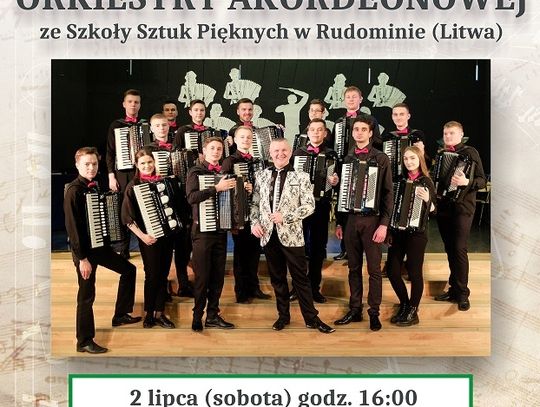 Koncert Orkiestry Akordeonowej w Pasłęku