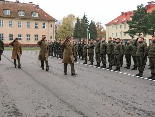 Nowy dowódca braniewskiego batalionu lekkiej piechoty