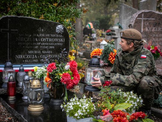 "Ojczyzna to ziemia i groby. Narody, tracąc pamięć, tracą życie." Przypomniane dziś, cały czas aktualne i piękne słowa