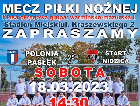 Polonia Pasłęk vs Start Nidzica