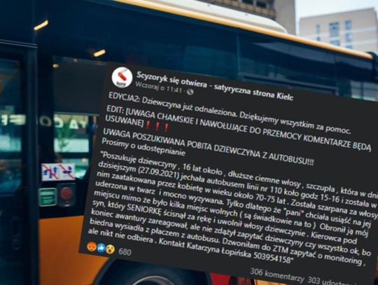 Seniorka pobiła nastolatkę w miejskim autobusie