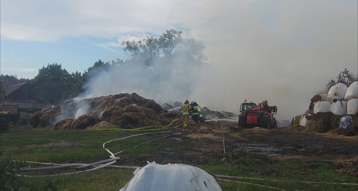 Akcja gaśnicza w Borzynowie trwała 16 godzin