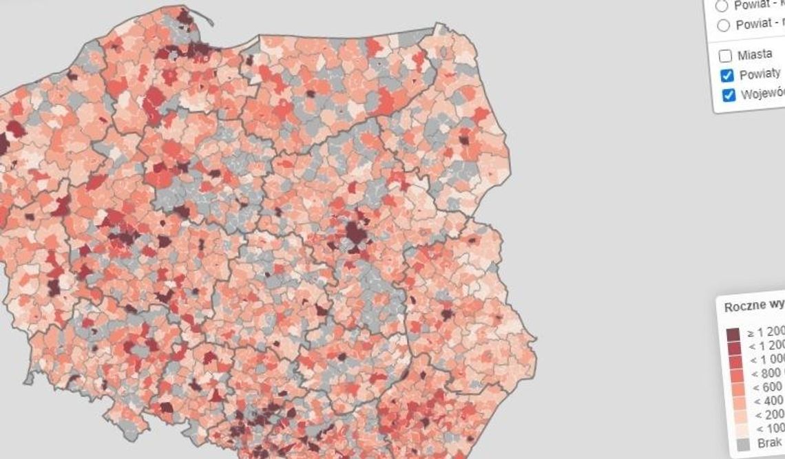 Ile kosztują lekcje religii? Sprawdzisz to na interaktywnej mapie