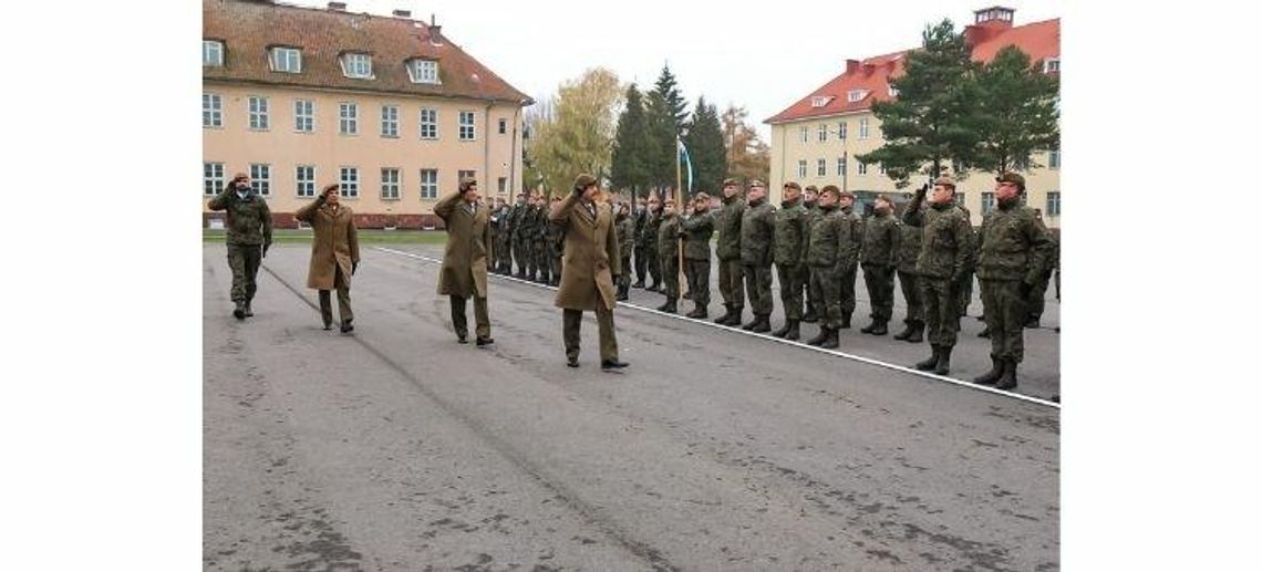 Nowy dowódca braniewskiego batalionu lekkiej piechoty