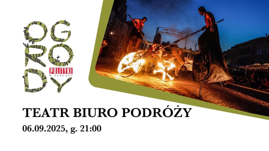 Ogrody Polityki w Elblągu: Teatr Biuro Podróży zaprasza na poruszające widowisko „Cisza w Troi”