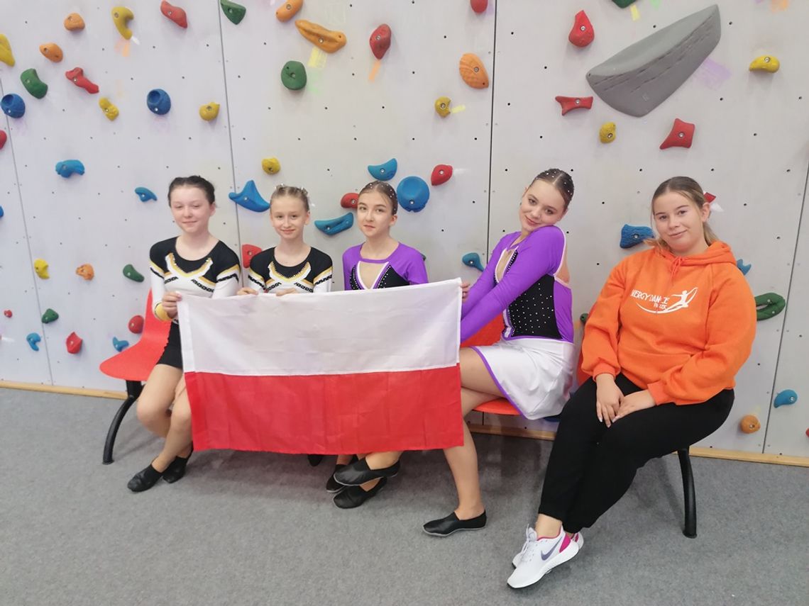 Pasłęckie cheerleaderki z medalami