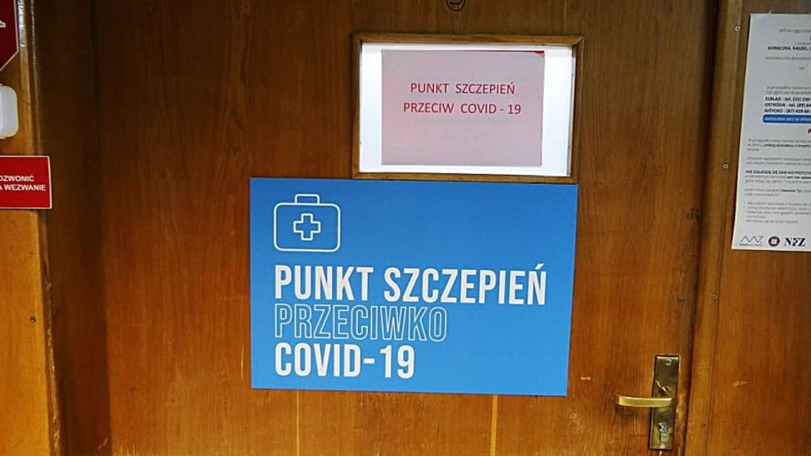 Punkt szczepień w Zespole Szkół w Pasłęku otwarty tylko do końca sierpnia 