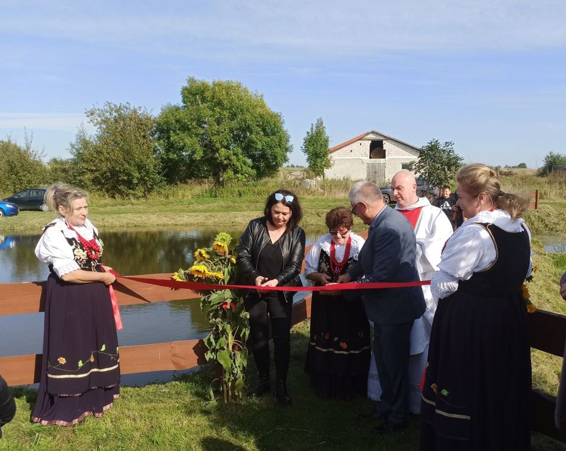 Różana wyspa powstała w Karszewie w gminie Młynary