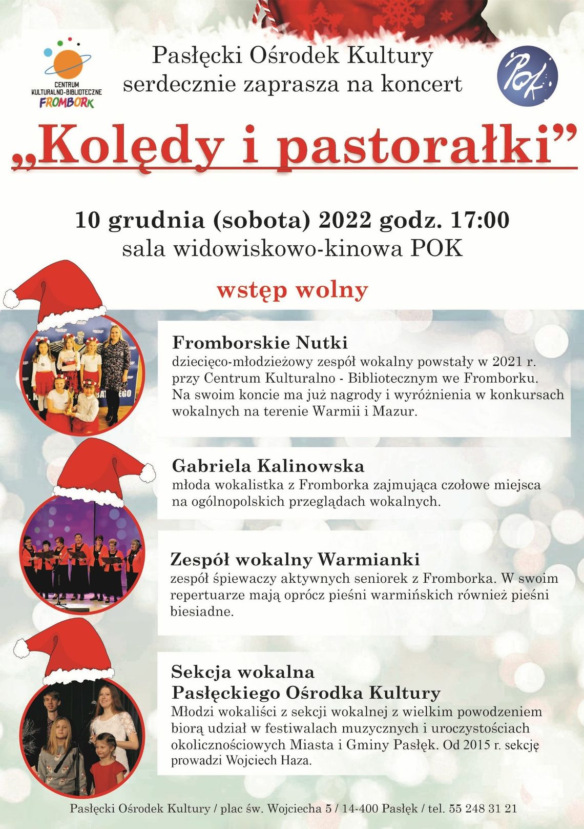 Sobota z kolędami i pastorałkami